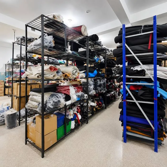 organized textile and leather storage warehouse of prohand industries