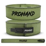 Leather Lever Buckle Belt