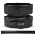 Leather Lever Buckle Belt