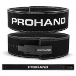 Leather Lever Buckle Belt