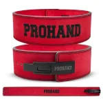 Leather Lever Buckle Belt