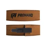Leather Lever Buckle Belt