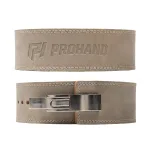Leather Lever Buckle Belt