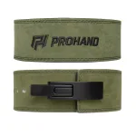 Leather Lever Buckle Belt