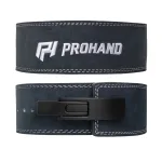 Leather Lever Buckle Belt