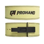 Leather Lever Buckle Belt