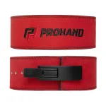 Leather Lever Buckle Belt
