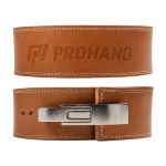 Leather Lever Buckle Belt